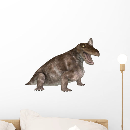 Dinosaur Keratocephalus Wall Decal Design 4