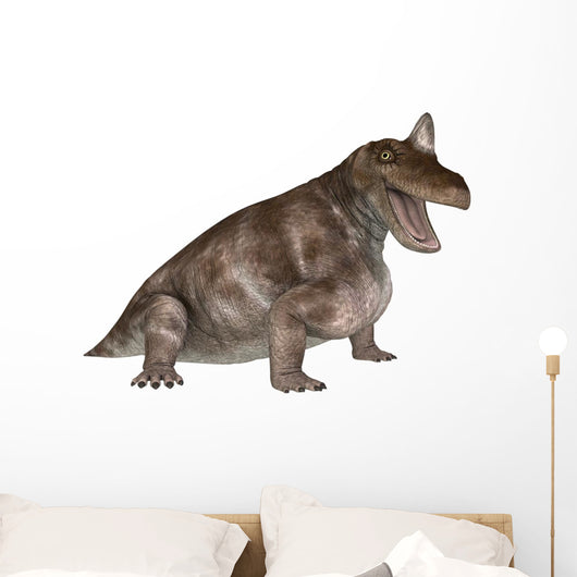 Dinosaur Keratocephalus Wall Decal Design 4