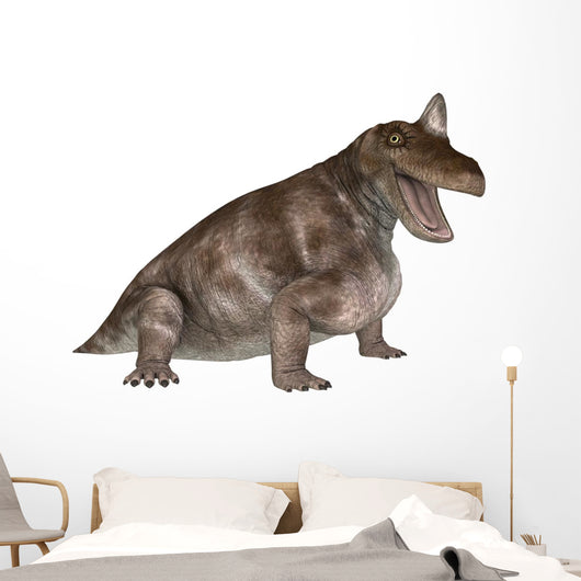 Dinosaur Keratocephalus Wall Decal Design 4