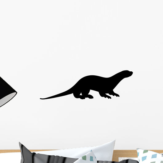 Black Otter Wall Decal