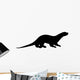 Black Otter Wall Decal