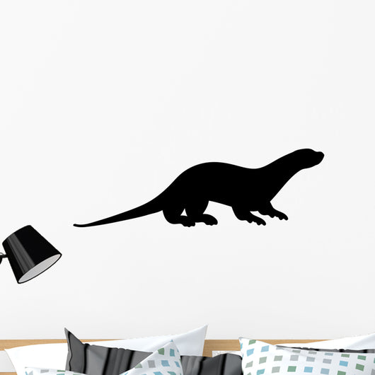 Black Otter Wall Decal
