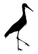 Storch Silhouette Wall Decal