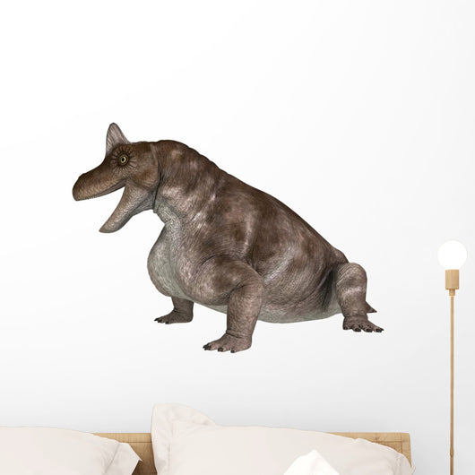 Dinosaur Keratocephalus Wall Decal Design 2