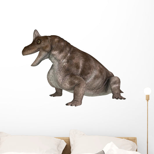 Dinosaur Keratocephalus Wall Decal Design 2