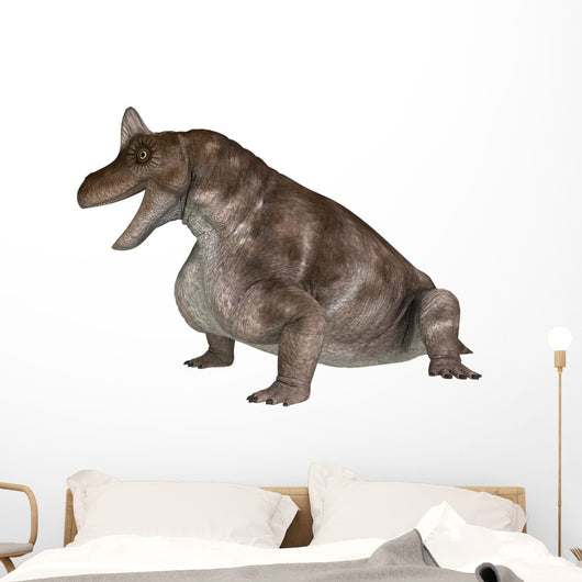 Dinosaur Keratocephalus Wall Decal Design 2