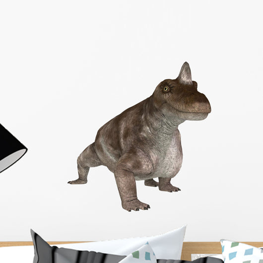 Dinosaur Keratocephalus Wall Decal Design 1