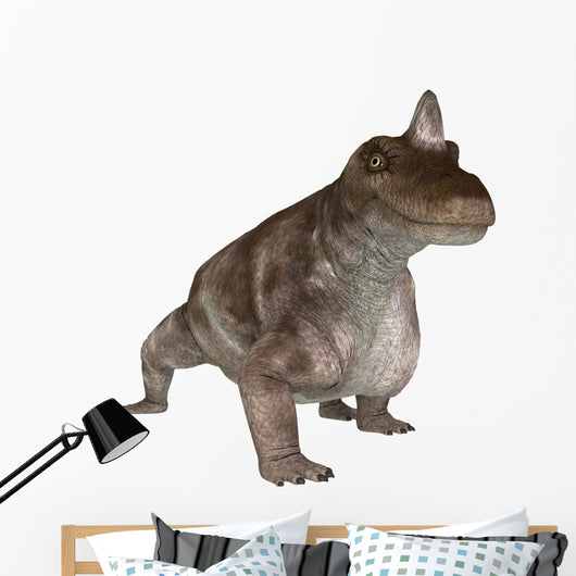 Dinosaur Keratocephalus Wall Decal Design 1