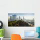 Chinese City with Gazebo Wall Decal