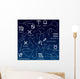 Zodiac Stars Constellation Wall Decal