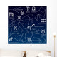 Zodiac Stars Constellation Wall Decal
