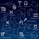 Zodiac Stars Constellation Wall Decal