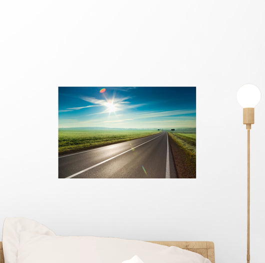 Sunny Road Wall Decal