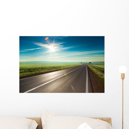 Sunny Road Wall Decal