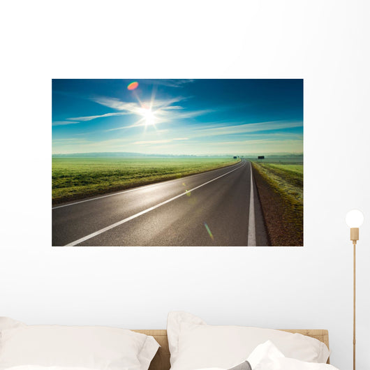 Sunny Road Wall Decal