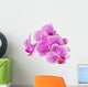 Branch Orchid Flowers White Wall Decal Design 2