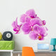 Branch Orchid Flowers White Wall Decal Design 2