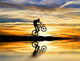 Corriendo Con La Bicicleta Wall Decal