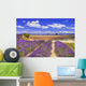 Violet Rows Blooming Lavender Wall Decal
