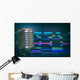 Retro Microphone over Recording Wall Decal