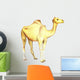 One-humped Camel White Wall Decal