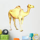 One-humped Camel White Wall Decal
