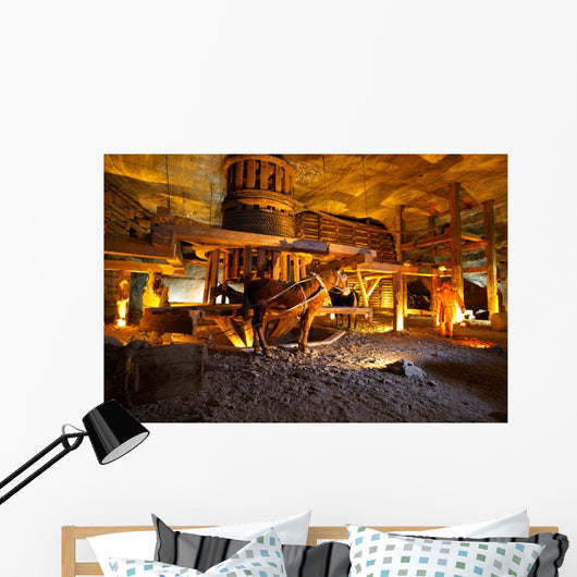 Wieliczka Salt Mine near Wall Decal