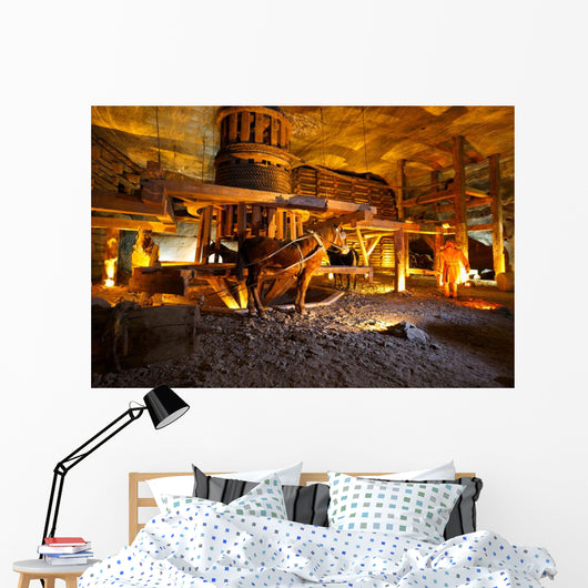 Wieliczka Salt Mine near Wall Decal