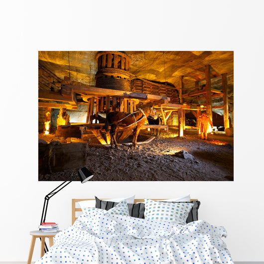 Wieliczka Salt Mine near Wall Decal
