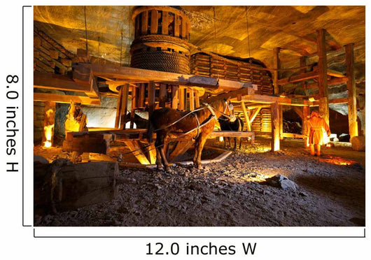 Wieliczka Salt Mine near Wall Decal
