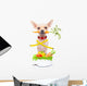 Healthy Hungry Dog Wall Decal