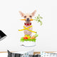 Healthy Hungry Dog Wall Decal