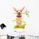 Healthy Hungry Dog Wall Decal