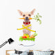 Healthy Hungry Dog Wall Decal