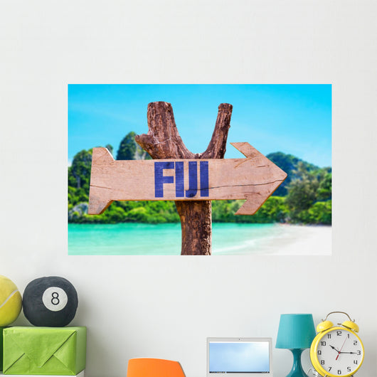 Destination Fiji Beach Wall Decal