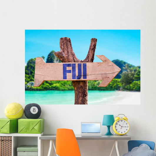 Destination Fiji Beach Wall Decal