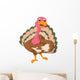 Turkey Cartoon Wall Decal