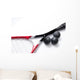 Closeup Squash Racket White Wall Decal