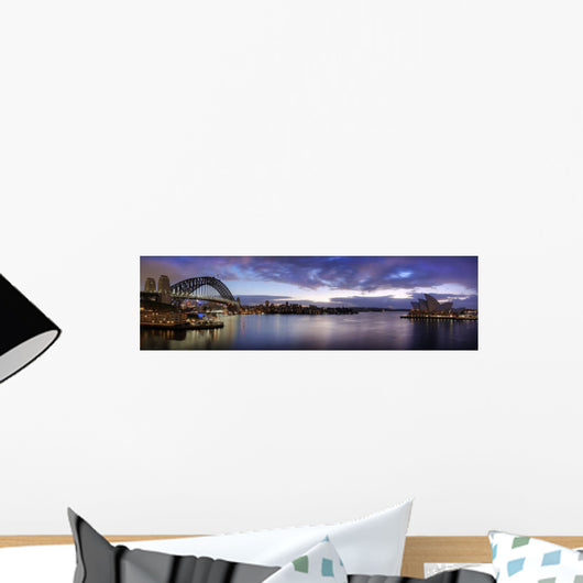 Sydney Harbour Wall Decal Panoramic Wall Decal