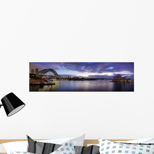 Sydney Harbour Wall Decal Panoramic Wall Decal