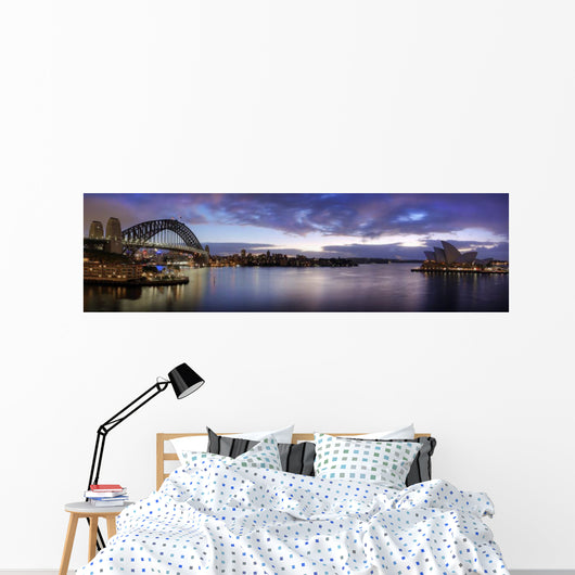 Sydney Harbour Wall Decal Panoramic Wall Decal