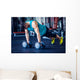 CrossFit Instructor Gym Doing Wall Decal