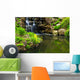 Cascading Waterfall and Pond Wall Decal