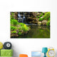 Cascading Waterfall and Pond Wall Decal