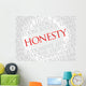 Honesty Word Cloud Wall Decal