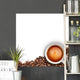 Tea Cup and Coffee Wall Decal