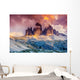 Mountains Landscape Sunset Wall Decal