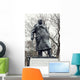 Statue Winston Churchill Parliament Wall Decal