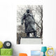 Statue Winston Churchill Parliament Wall Decal