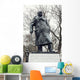 Statue Winston Churchill Parliament Wall Decal